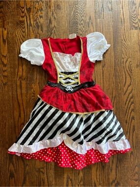 Pirate costume no accessories Girls large